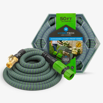 5/8" x 50' Expandable Burst Proof Hose - Green